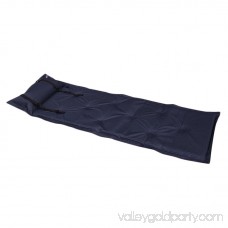Blue Outdoor Camping Folding Self Inflating Air Mat Hiking Damp Proof Sleeping Bed Camping Mat 569879222